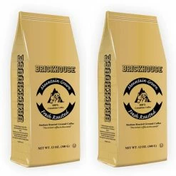 Brickhouse 100% Colombian Ground Coffee, 2/12 Oz Bags