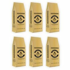 Brickhouse 100% Colombian Ground Coffee, 6/12 Oz Bags