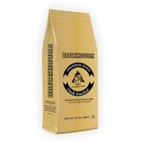 Brickhouse 100% Colombian Ground Coffee, 3/12 Oz Bags 4 Brickhouse 100% Colombian Ground Coffee, 3/12 Oz Bags - Image 2
