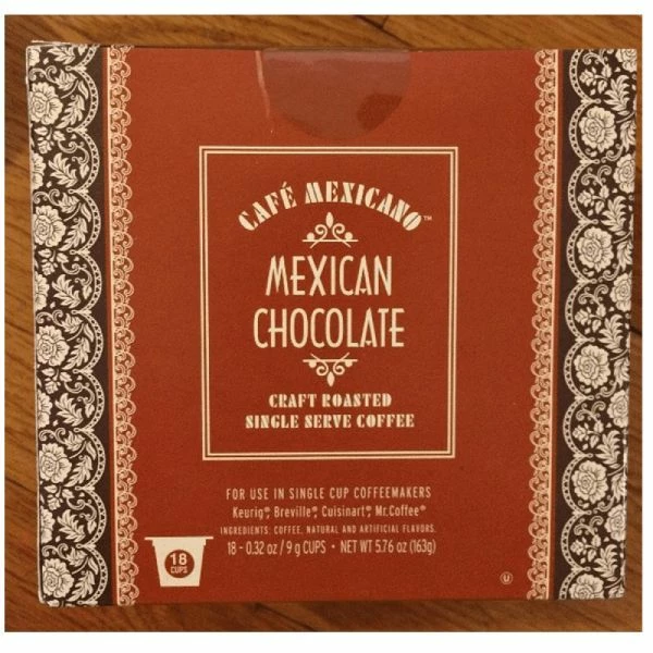 Cafe Mexicano Mexican Chocolate Coffee KCups, 4/18ct (Total 72 Cups) 5 Cafe Mexicano Mexican Chocolate Coffee KCups, 4/18ct (Total 72 Cups) - Image 3