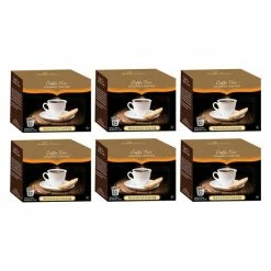Caffe Noir Gourmet Coffee Bananas Foster, Single Serve Beverage Cups, 6 Box 12 Count Each