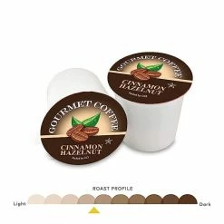 Caffe Noir Gourmet Coffee Cinnamon Hazelnut, Single Serve Beverage Cups, 6 Box 12 Count Each -coffee Sales Store caffenoircinnamonhazelnut 1