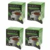 China Mist - Legendary Green Organic Black Full Leaf Tea Sachet, 4 Boxes 15 Count