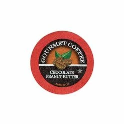 Chocolate Peanut Butter Cup Coffee, 100 Single Serve Cups