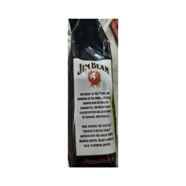 Jim Beam Signature Dark Roast Bourbon Flavored Ground Coffee, 1 Bag (12 Oz) 4 Jim Beam Signature Dark Roast Bourbon Flavored Ground Coffee, 1 Bag (12 Oz) - Image 2