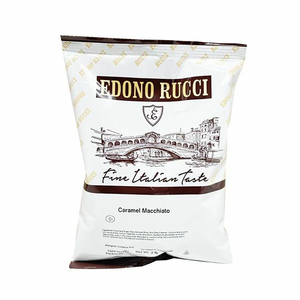 Edono Rucci Caramel Macchiato Cappuccino Mix, 2 Lb Bags 3 Edono Rucci Caramel Macchiato Cappuccino Mix, 2 Lb Bags