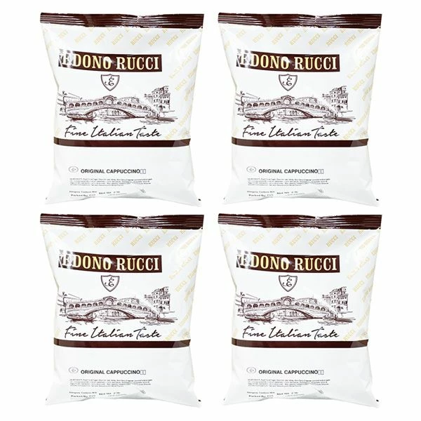 Edono Rucci Original Cappuccino Mix, 4 Bags ( 2 Lbs Each) 3 Edono Rucci Original Cappuccino Mix, 4 Bags ( 2 Lbs Each)