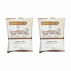 Edono Rucci Pumpkin Spice Cappuccino Mix, 2 Bags (2 Lbs Each)