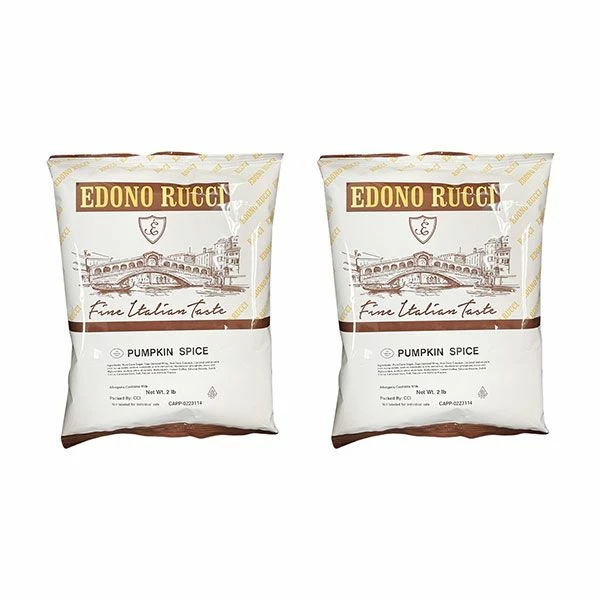 Edono Rucci Pumpkin Spice Cappuccino Mix, 2 Bags (2 Lbs Each) 3 Edono Rucci Pumpkin Spice Cappuccino Mix, 2 Bags (2 Lbs Each)