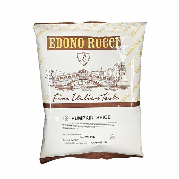Edono Rucci Pumpkin Spice Cappuccino Mix, 2 Bags (2 Lbs Each) 4 Edono Rucci Pumpkin Spice Cappuccino Mix, 2 Bags (2 Lbs Each) - Image 2