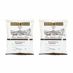 Edono Rucci Almond Coconut Powdered Cappuccino Mix, 2 Bags( 2 Lbs Each)