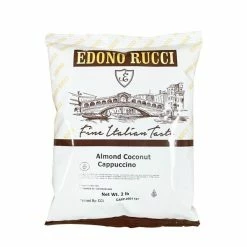 Edono Rucci Almond Coconut Powdered Cappuccino Mix, 2 Lb Bag