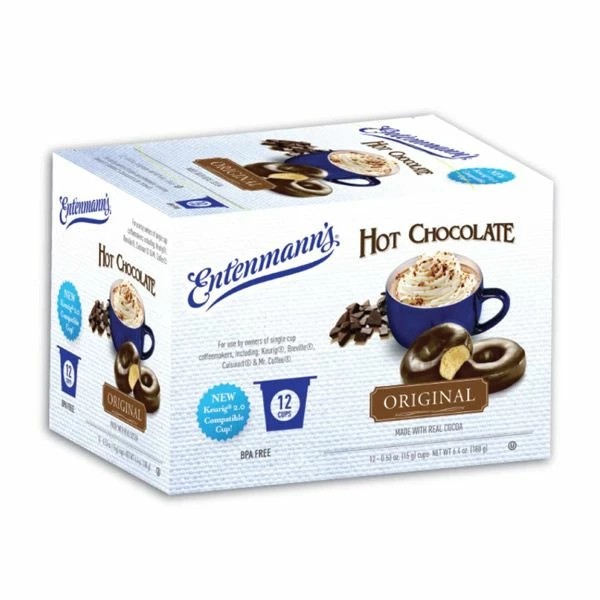 Entenmann's Single Serve Coffee, Hot Chocolate Original, 6/12 Count 4 Entenmann's Single Serve Coffee, Hot Chocolate Original, 6/12 Count - Image 2