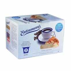 Entenmann's Single Serve Coffee, Hazelnut 4/10 (40 Count) -coffee Sales Store entenmanns hazelnut single serve cups 10 cups 1