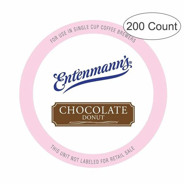Entenmann's Single Serve Coffee, Chocolate Donut (200 Cups) 3 Entenmann's Single Serve Coffee, Chocolate Donut (200 Cups)