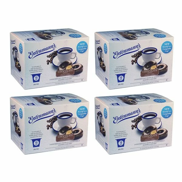 Entenmann's Single Serve Coffee, Chocolate Donut, 4/10 (40 Count) 3 Entenmann's Single Serve Coffee, Chocolate Donut, 4/10 (40 Count)