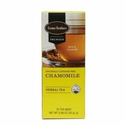 Farmer Brothers Premium: Chamomile Hot Tea, 6/25 Ct Tea Boxes -coffee Sales Store fbchamomile1