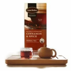 Farmer Brothers Premium: Cinnamon Hot Tea, 6/25 Ct Tea Boxes -coffee Sales Store fbcinnamonspice 2