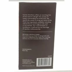 Farmer Brothers Premium: Darjeeling Hot Tea, 2/25 Ct Tea Boxes -coffee Sales Store fbdarjeelingtea2 1 2