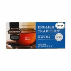 Farmer Brothers Premium: English Tradition, 6/25 Ct Tea Boxes -coffee Sales Store fbenglishtradition3