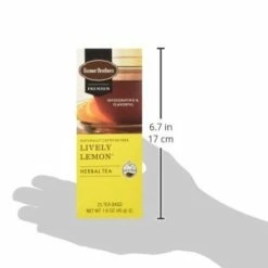 Farmer Brothers Premium Lively Lemon Hot Tea, 6/25 Ct Tea Boxes 10 Farmer Brothers Premium Lively Lemon Hot Tea, 6/25 Ct Tea Boxes -coffee Sales Store fbliveltlemon3 1