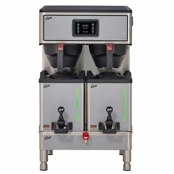 Curtis G4GEMXTIFT10A1000 G4 GemX Gemini® IntelliFresh® Twin 1.5 Gallon Coffee Brewer With FreshTrac® Satellites 3 Curtis G4GEMXTIFT10A1000 G4 GemX Gemini® IntelliFresh® Twin 1.5 Gallon Coffee Brewer With FreshTrac® Satellites