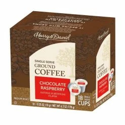 Harry & David Chocolate Raspberry Single Serve Cups, 2/18 Count 6 Harry & David Chocolate Raspberry Single Serve Cups, 2/18 Count -coffee Sales Store harry david chocolate raspberry single serve cups 1 box