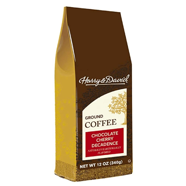 Harry & David Chocolate Cherry Decadence, Chocolate Raspberry Ground Coffee 6 Bags (12 Oz Each) 4 Harry & David Chocolate Cherry Decadence, Chocolate Raspberry Ground Coffee 6 Bags (12 Oz Each) - Image 2