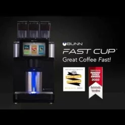 BUNN® Bunn 55400.0100 Fast Cup Bean To Cup With BUNNlink Wifi Coffee Brewer 208V 60 HZ -coffee Sales Store hqdefault 1 11