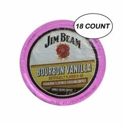 Jim Beam Bourbon Vanilla Flavored Single Serve Cups, 18 Cups