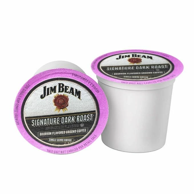 Jim Beam Dark Roast Single Serve Coffee, 100 Count Keurig 2.0 Compatible 4 Jim Beam Dark Roast Single Serve Coffee, 100 Count Keurig 2.0 Compatible - Image 2