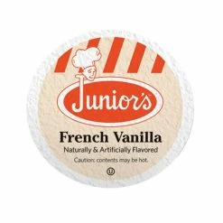 Junior's Most Fabulous French Vanilla, Medium Roast Single Single Serve 4/18 Count -coffee Sales Store junior s most fabulous french vanilla medium roast single single servet1 1 1