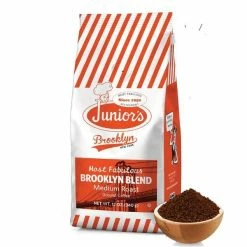 Junior's Most Fabulous Brooklyn Blend, Medium Roast Ground Coffee, 4/12 Oz Bags -coffee Sales Store juniorabrooklyn 2