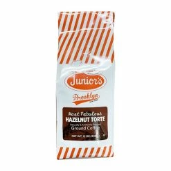 Junior's Most Fabulous Hazelnut Torte Ground Coffee, 12 Oz Bag