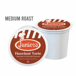 Junior's Most Fabulous Hazelnut Torte, Medium Roast Single Single Serve 2/18 Ct -coffee Sales Store juniors most fabulous hazelnut torte medium roast single single serve 1 1