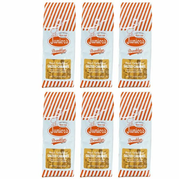 Junior's Most Fabulous Salted Caramel Ground Coffee, 6/12 Oz Bag 3 Junior's Most Fabulous Salted Caramel Ground Coffee, 6/12 Oz Bag