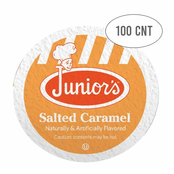 Junior's Most Fabulous Salted Caramel, Medium Roast Single Single Serve 100 Ct 3 Junior's Most Fabulous Salted Caramel, Medium Roast Single Single Serve 100 Ct