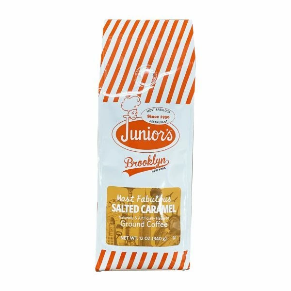 Junior's Most Fabulous Salted Caramel Ground Coffee, 2/12 Oz Bag 4 Junior's Most Fabulous Salted Caramel Ground Coffee, 2/12 Oz Bag - Image 2
