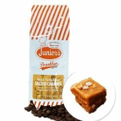 Junior's Most Fabulous Salted Caramel Ground Coffee, 6/12 Oz Bag 9 Junior's Most Fabulous Salted Caramel Ground Coffee, 6/12 Oz Bag -coffee Sales Store juniorssaltedcaramelmain 1 2