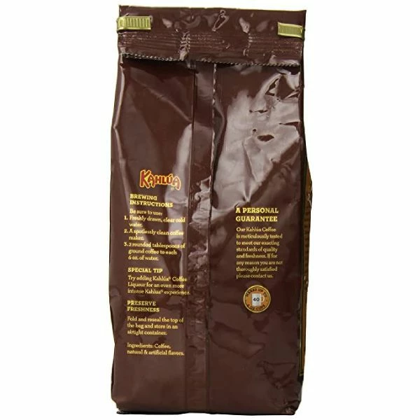 Kahlua Hazelnut Gourmet Ground Coffee (3 Bags/12 Oz) 7 Kahlua Hazelnut Gourmet Ground Coffee (3 Bags/12 Oz) - Image 5