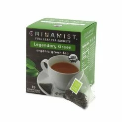 China Mist - Legendary Green Organic Black Full Leaf Tea Sachet, 15 Count Box 6 China Mist - Legendary Green Organic Black Full Leaf Tea Sachet, 15 Count Box -coffee Sales Store legendarygreen teasachets main 730x616 1 2
