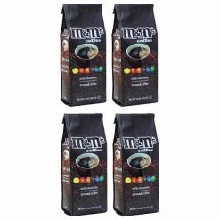 M&M's Milk Chocolate, Naturally And Artificially Flavored Ground Coffee, (4 Bags/10 Oz)