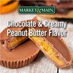 Market & Main Chocolate Peanut Butter Single Serve Coffee Cups, 6 Box (72 Cups) -coffee Sales Store market main chocolate peanut butter cup coffee single serve cups 12cups2