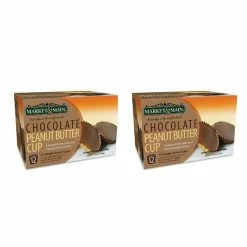 Market & Main Chocolate Peanut Butter Single Serve Coffee Cups, 2 Boxes (24 Cups)