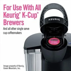 Market & Main Coconut Macaroon Single Serve Coffee Cups, 2 Boxes (24 Cups) -coffee Sales Store market main onecup coconut macaroon compatible with keurig k cup brewers 12 count4 2