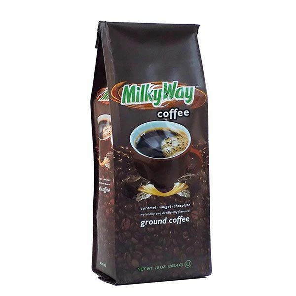 Milky Way Caramel, Nougat And Chocolate, Naturally And Artificially Flavored Ground Coffee,2/10 Oz Bags 4 Milky Way Caramel, Nougat And Chocolate, Naturally And Artificially Flavored Ground Coffee,2/10 Oz Bags - Image 2