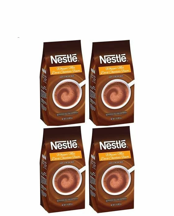 Nestlé® Nestle Hot Cocoa Mix Whipper Mix Hot Cocoa , 4 Bags (2lbs Each) 3 Nestlé® Nestle Hot Cocoa Mix Whipper Mix Hot Cocoa , 4 Bags (2lbs Each)