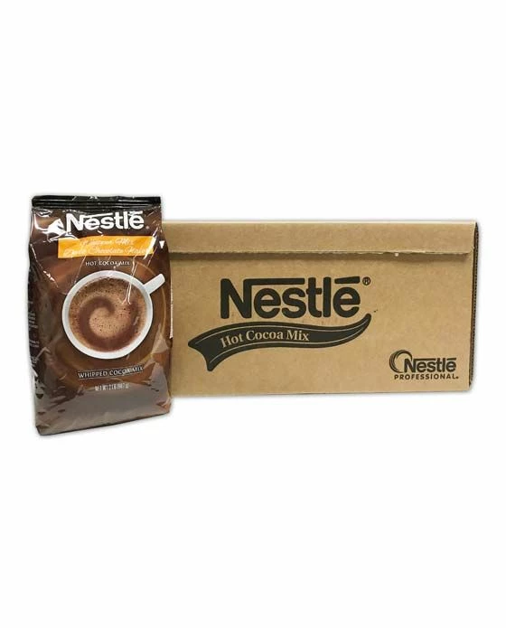 Nestlé® Nestle Hot Cocoa Mix Whipper Mix Hot Cocoa , 12 Bags (2lbs Each) 3 Nestlé® Nestle Hot Cocoa Mix Whipper Mix Hot Cocoa , 12 Bags (2lbs Each)
