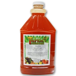 Peach Frozen Drink Mix, Tropical Sensations, 1 Bottle (64 Oz.)