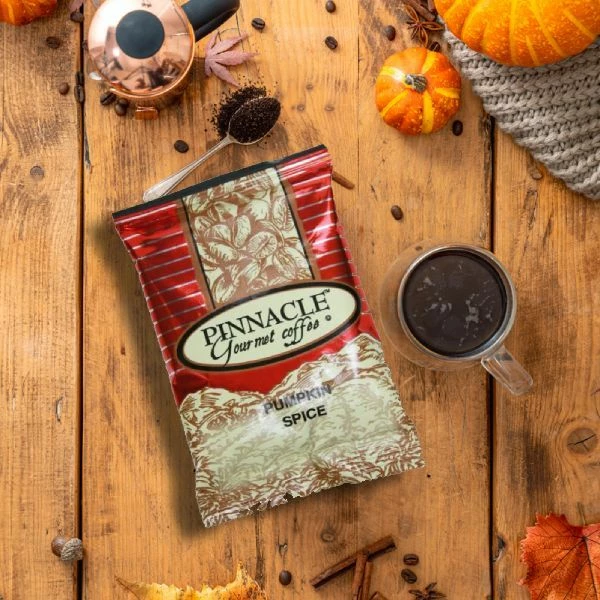 Pinnacle Pumpkin Spice Ground Coffee (24-2.25 Oz Bags) 4 Pinnacle Pumpkin Spice Ground Coffee (24-2.25 Oz Bags) - Image 2